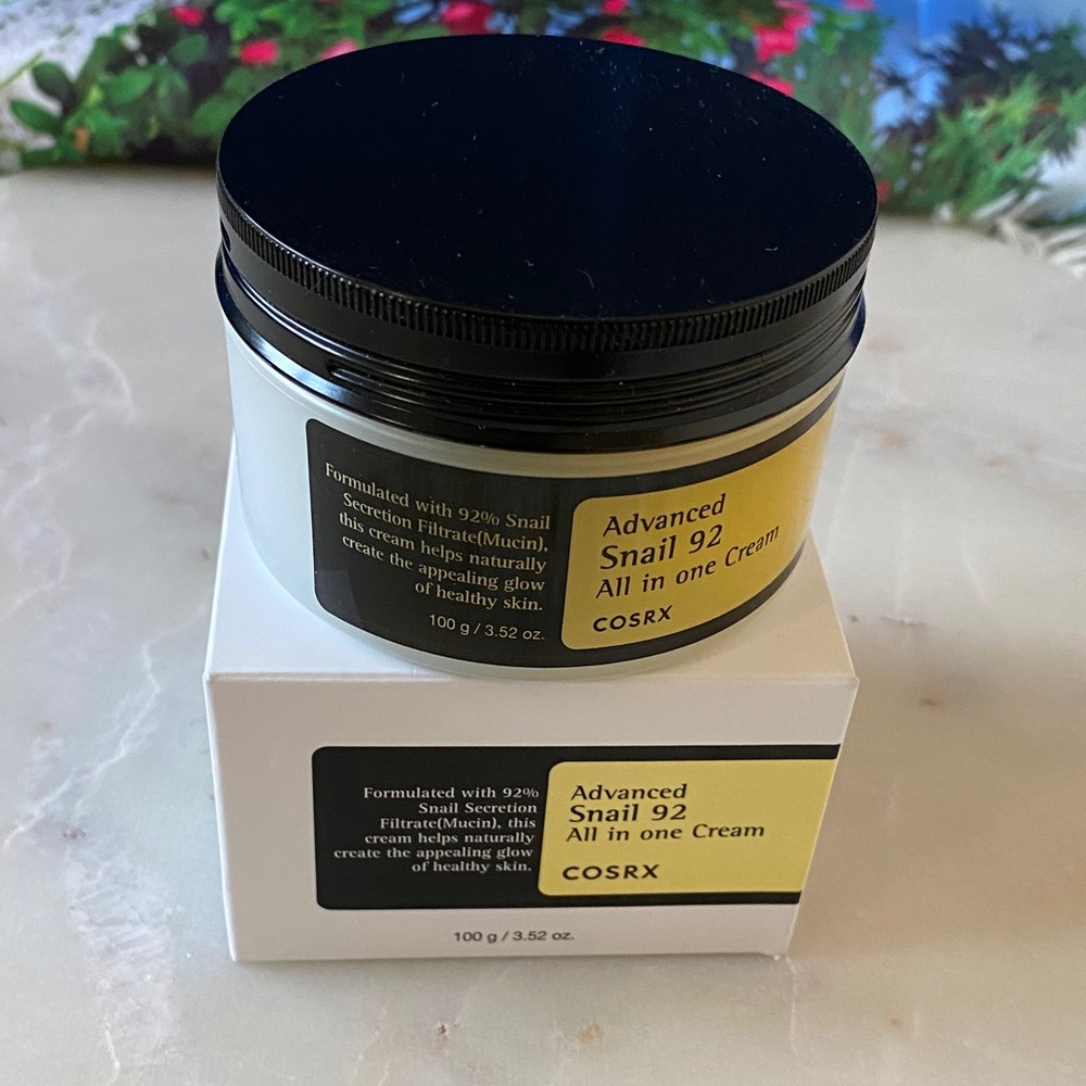 NWT COSRX Snail Mucin 92% Face Moisturizer